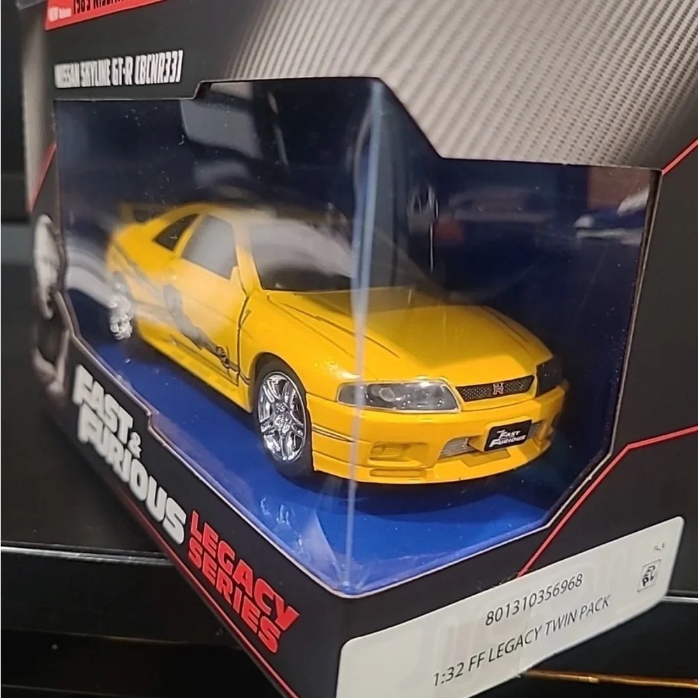 New JADA TOYS Fast & Furious NISSAN SKYLINE GTR R32 & R33 Legacy Series